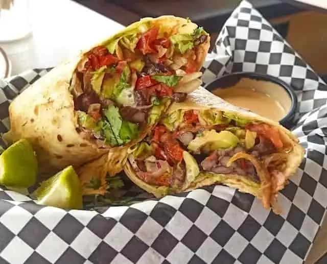 Vegan burrito